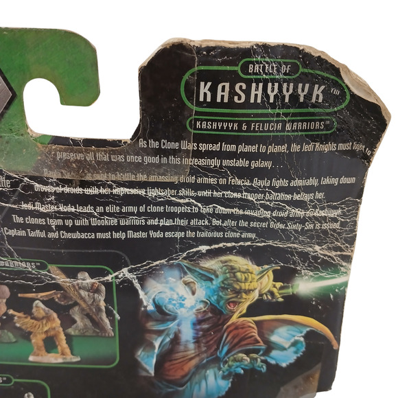 Star Wars Unleashed Battle Packs Lot of 3 Sith Kashyyyk Jedi Order Damaged Box - Picture 13 of 16